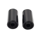 49MM 7/8" Clip-On Handlebar Riser Extension Adapter for Motorcycle Black