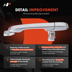 Rear Right Exterior Door Handle for Honda CR-V (2002–2006)