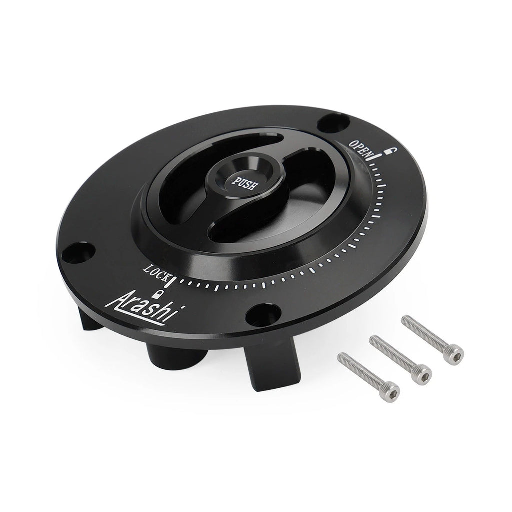 Gas Fuel Cap Tank Cover Keyless for Honda CB500F (2013–2016) CB500R (2016–2023) CB500X (2016–2023)