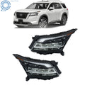 Front LED Headlights for Nissan Pathfinder (2022–2023) W/Halogen Turn Signal
