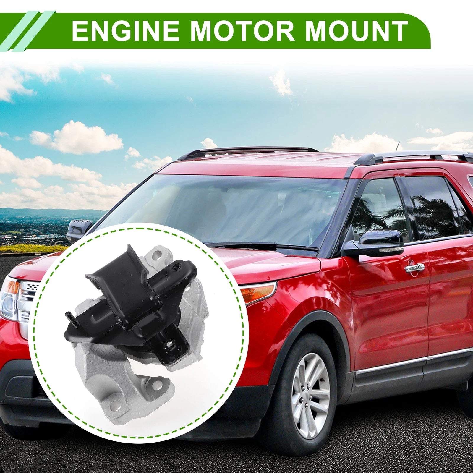 Engine Motor Mount & Transmission Mount for Ford Explorer (2016)