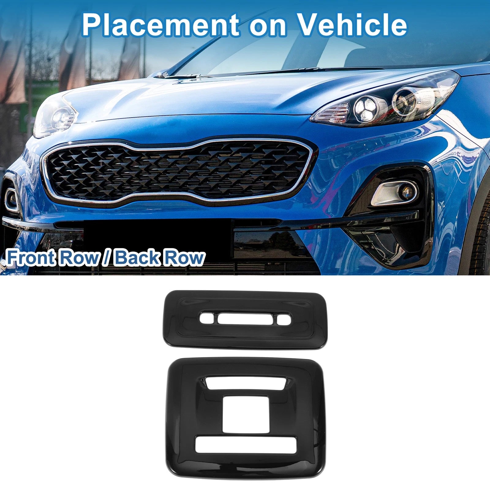 Light Trim Bezel for Toyota Prius (2023) - Black