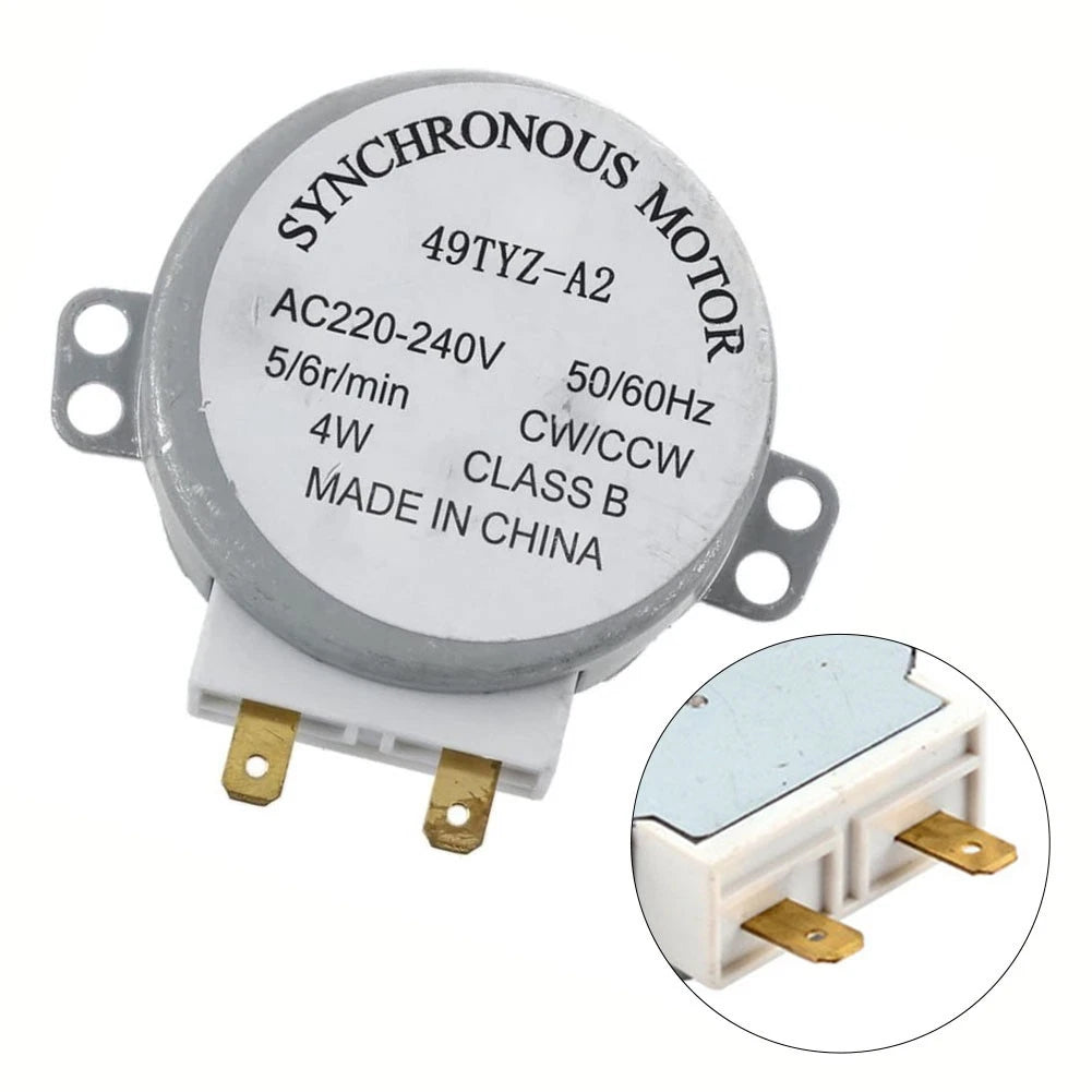 Replacement Turntable Motor for Microwave (220-240V, 5-6 RPM)