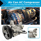 AC Compressor for Jeep Cherokee KK 3.7L Petrol (2008–2012)