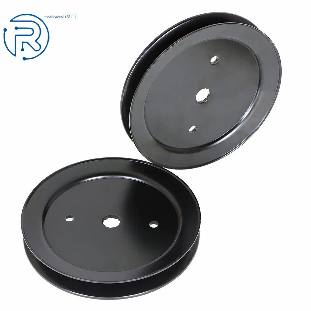 2 Pack Spindle Pulleys for Craftsman Husqvarna 42" 46" Decks