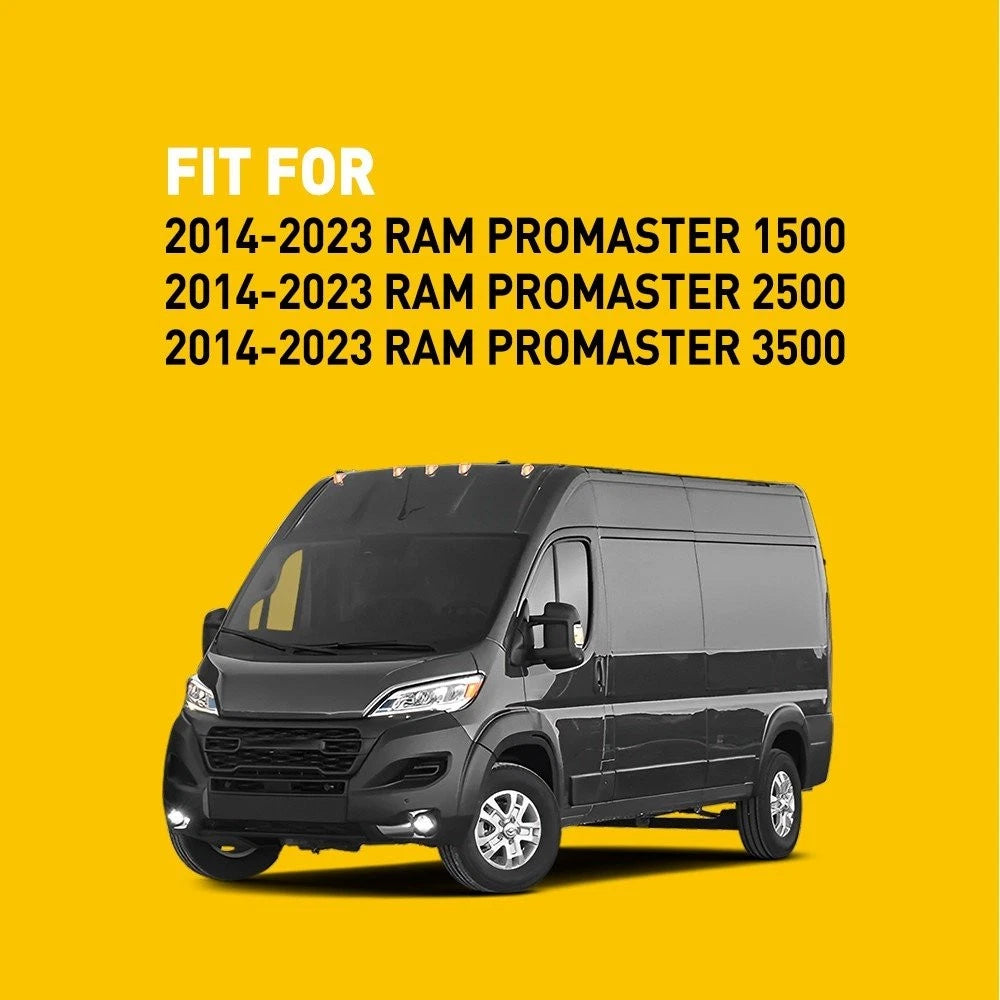 Pair Turn Signal Lens Covers for Ram ProMaster (2014–2023)