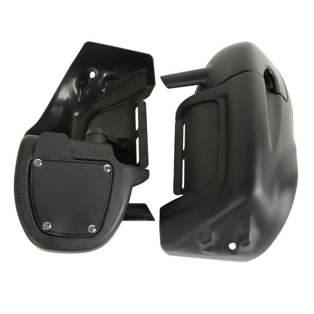 Matte Black Lower Vented Fairings Engine Guard for Harley Street Glide (2009–2013)