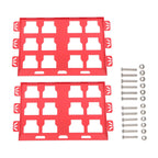 2X Mounting Plates for Tool Storage System Red Tool Box (100 lbs)