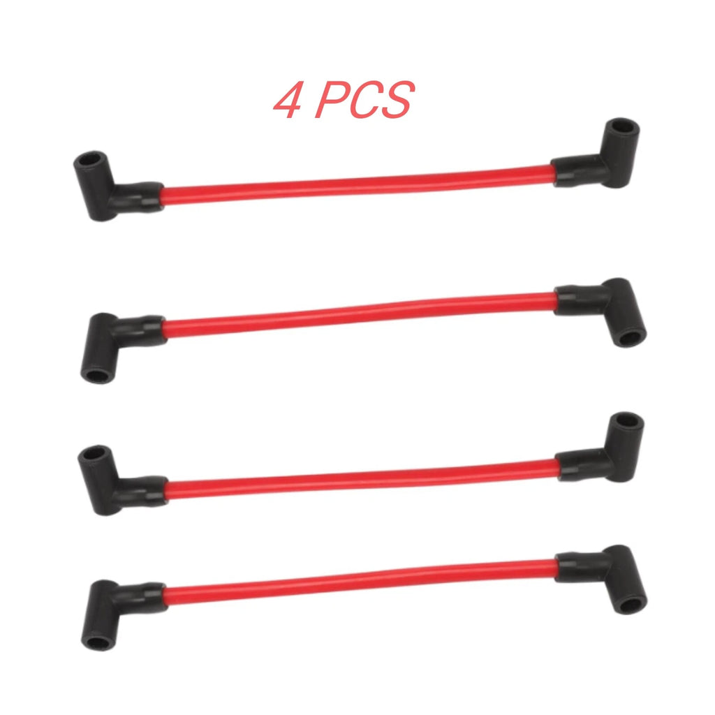 Set of 4 Spark Plug Wires for Johnson Evinrude OMC V4 (80-140 Hp) 582365