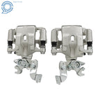 Set of 2 Rear Brake Calipers with Bracket for Ford Fusion Mazda 6 (2006–2013)