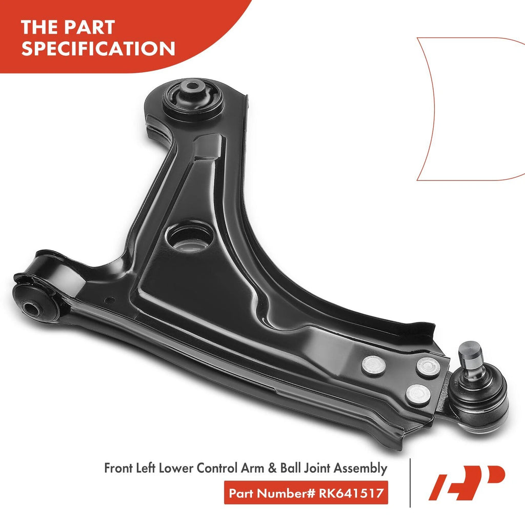 2X Front Lower Control Arm with Ball Joint for Suzuki Forenza (2004-2008)