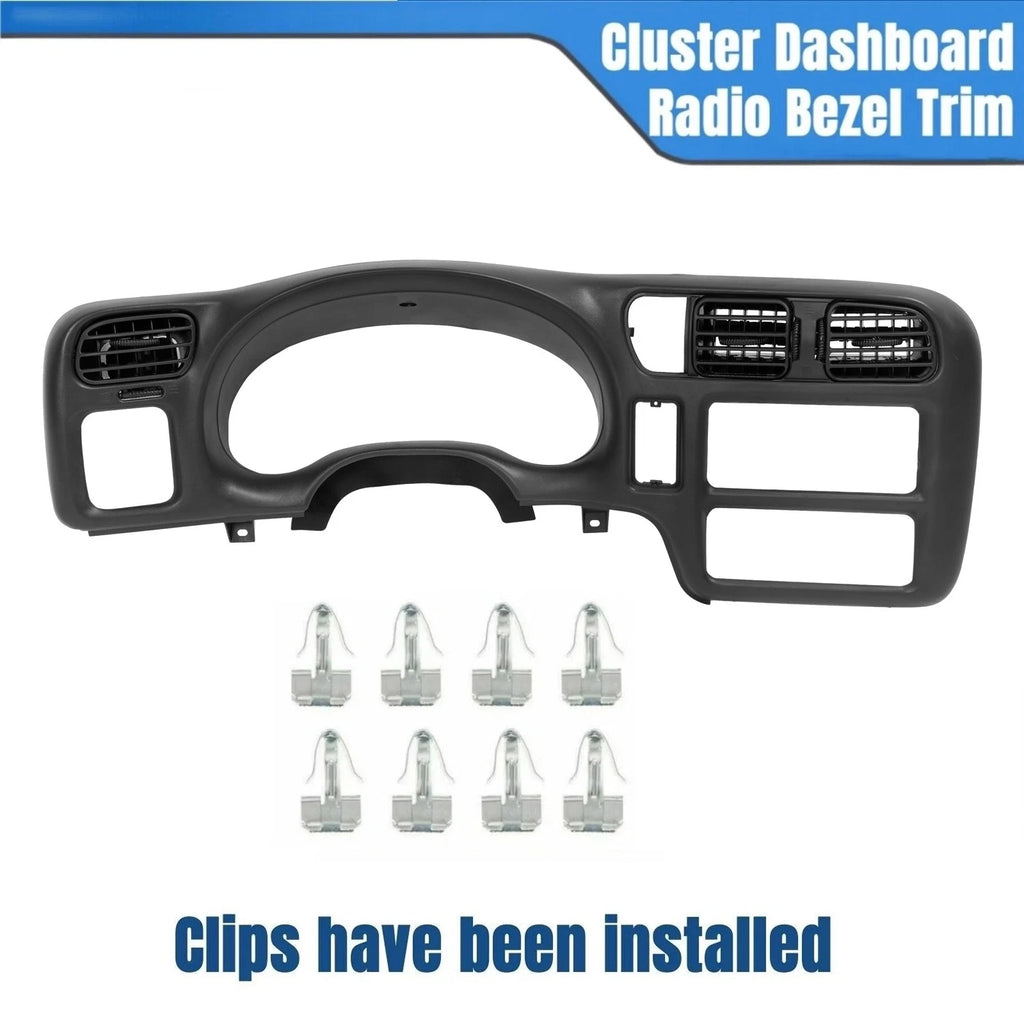 Cluster Dash Trim Bezel Cover for Chevy S10 Blazer GMC Jimmy (1998–2004)