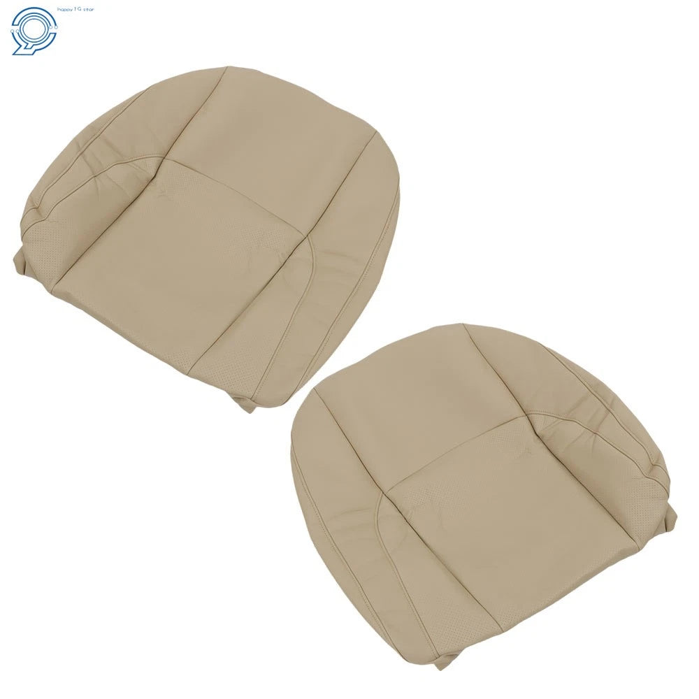 Set of 2 Leather Seat Covers for Lexus ES350 (2007-2012) Beige