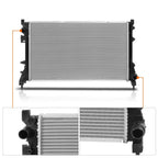 Aluminum Core Cooling Radiator for Fiat 500 (2012–2019) DPI-13245