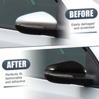 Right Mirror Cover Cap Gloss Black for Volkswagen Golf MK6, Touran (2010–2014)