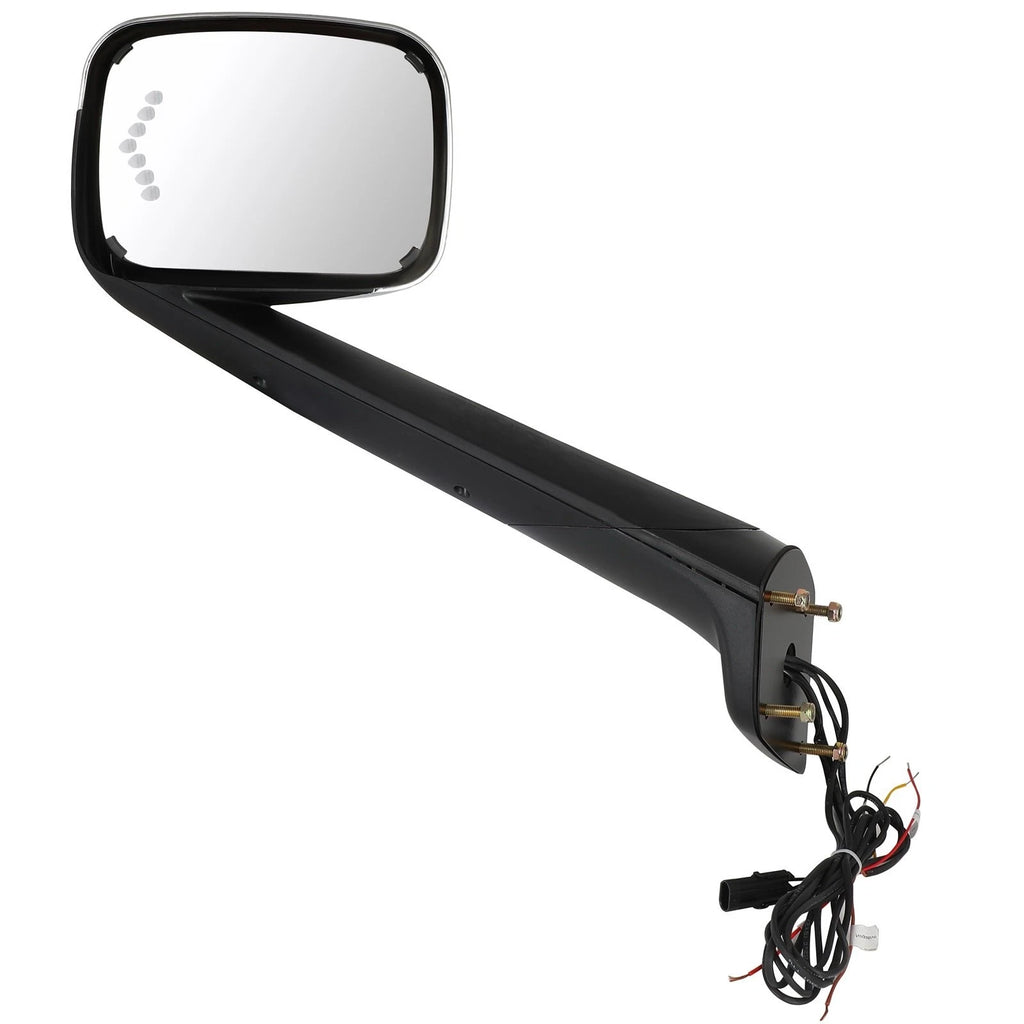 LED Chrome Hood Mirror Turn Signal for Freightliner Cascadia (2018)