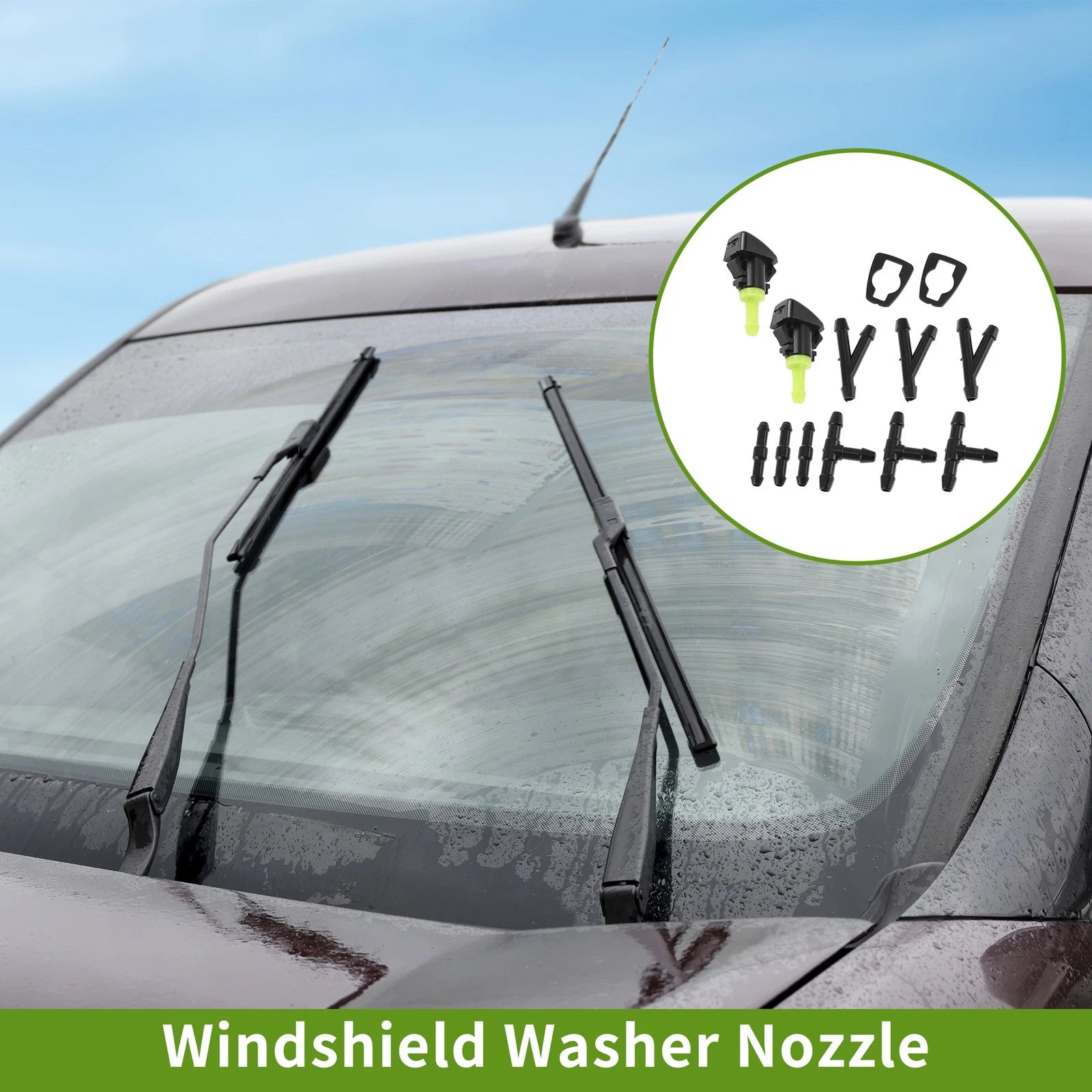 Windshield Washer Nozzle Set for Dodge (No. 5116079AA)