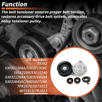 Drive Belt Tensioner Kit for Dodge Ram 1500 (2003–2008) 5.7L V8 38382
