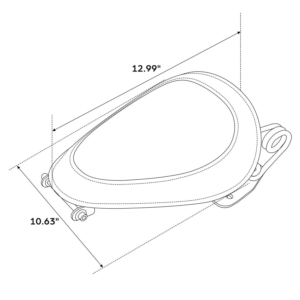 Solo Seat for Harley Dyna Street Bob Low Rider (2007–2017) - Black Orange
