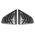 2X Carbon Fiber Look Side Window Louver Shutter Cover for BMW X4 (2018–2024)