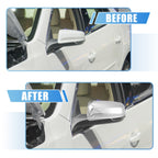 1 Pair Chrome Plated Top Half Mirror Cover for Chevrolet Malibu  731618519379