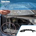 Right Passenger Side Headlight Bracket for Honda Accord (2008-2010)