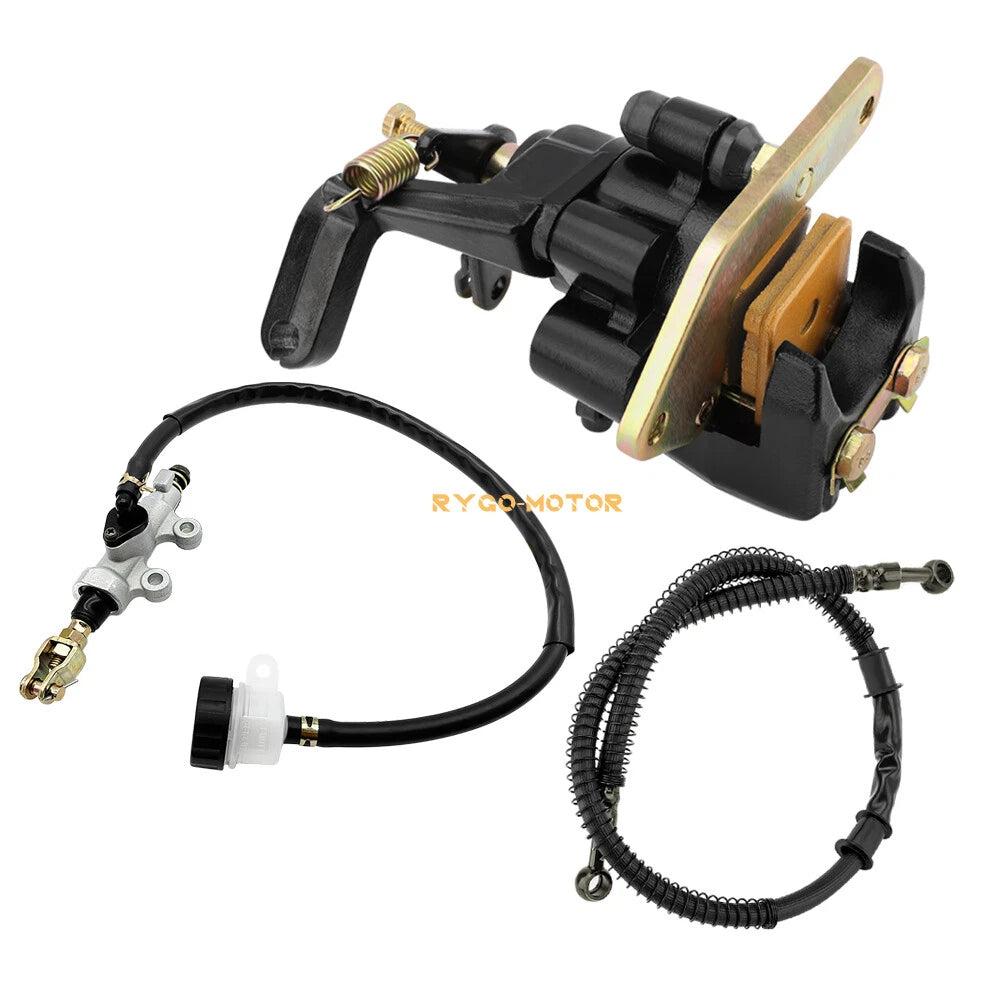 Rear Brake Caliper Hose Assembly for Yamaha Wolverine 350 (2000–2005)