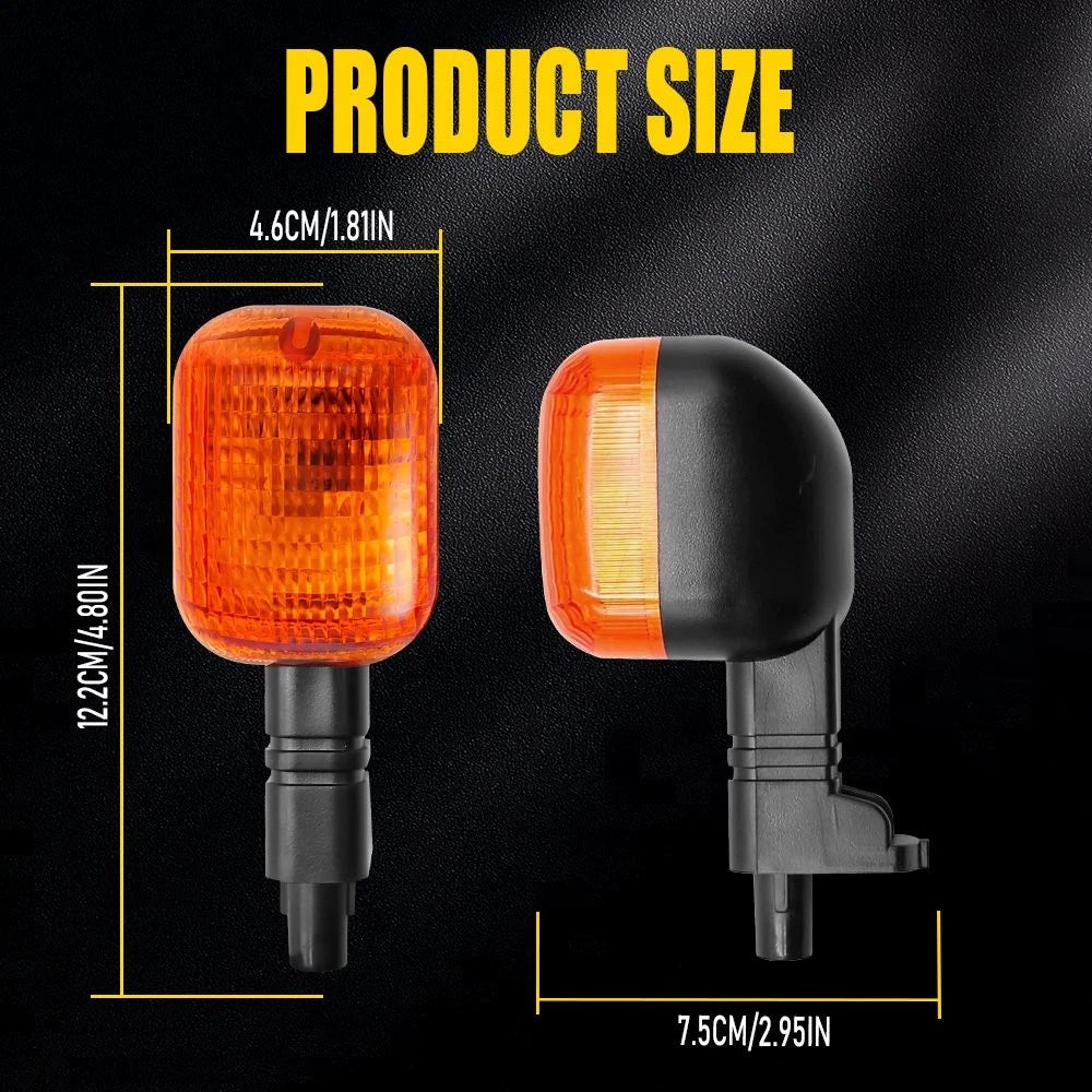 2X Rear Turn Signal Lights for BMW F650 CS Scarver (2000–2005) 650 ST (1997–2000) PY