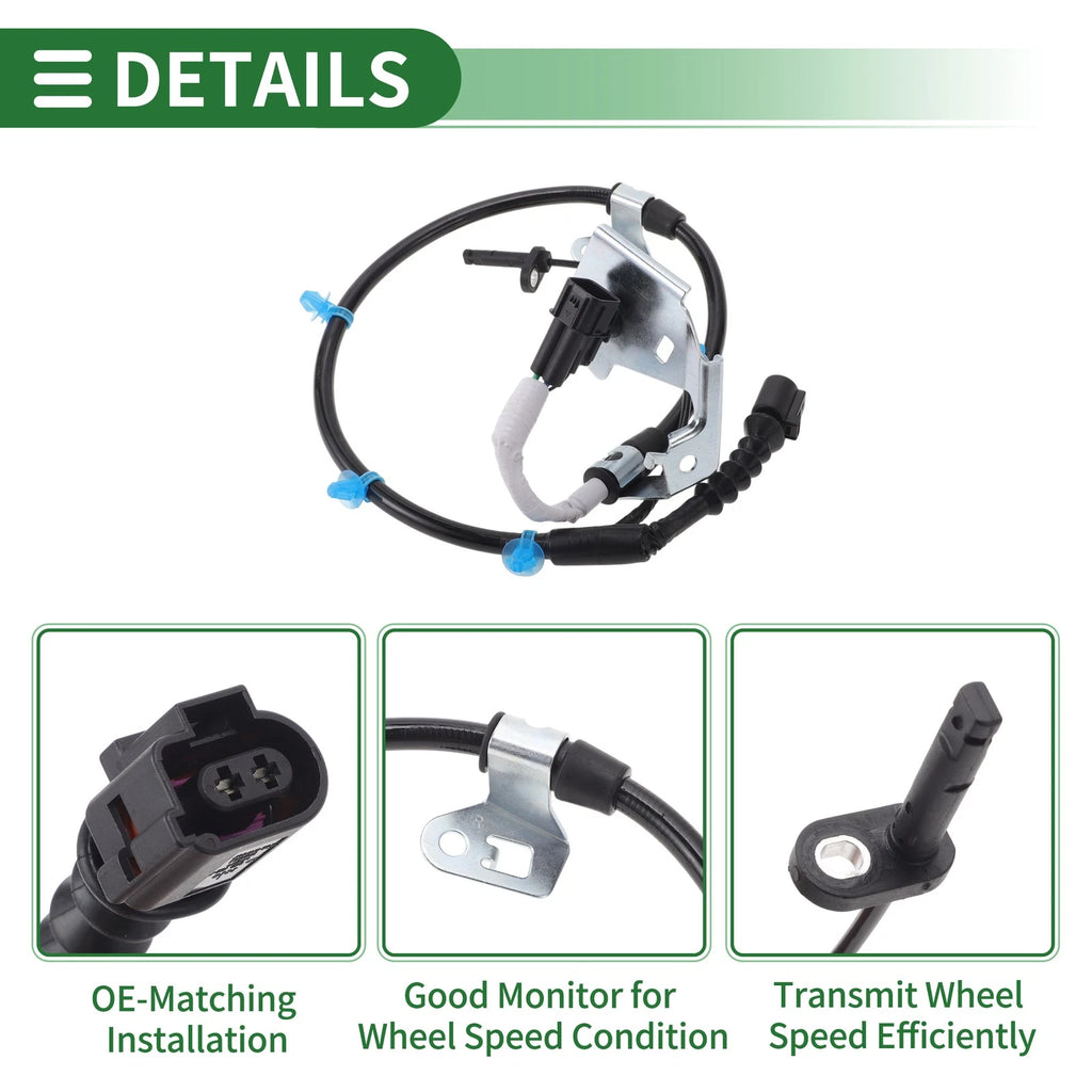 ABS Wheel Speed Sensor No. 47510TVAA03 for Honda Accord (2018–2022)