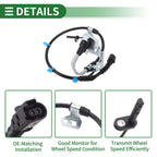 ABS Wheel Speed Sensor No. 47510TVAA03 for Honda Accord (2018–2022)