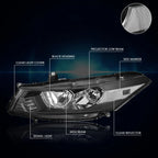 Chrome Housing Headlight for Dodge Ram 1500-3500 (1994–2002)
