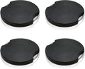 Set of 4 RV Stabilizer Jack Pads for 5th Wheel (10.5" Solid Rubber)
