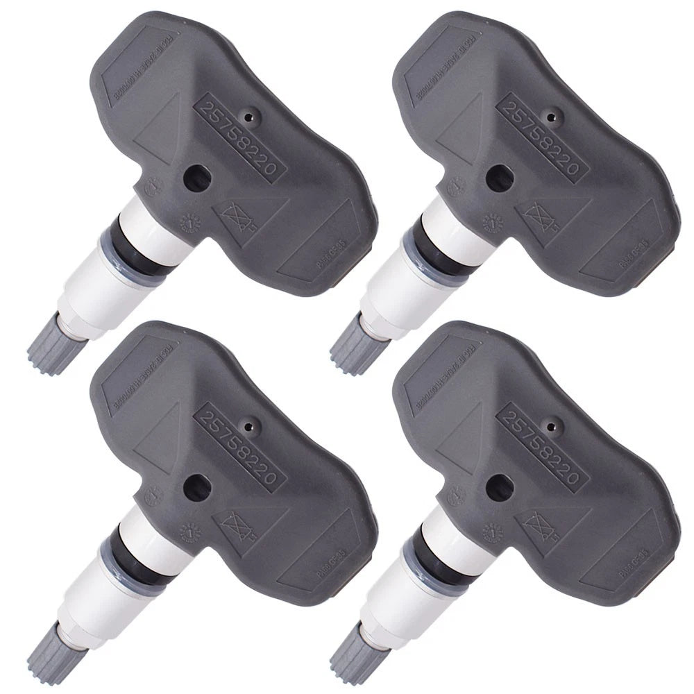 Set of 4 Tire Pressure Sensors for Cadillac XLR, Chevrolet Corvette (2005–2009)