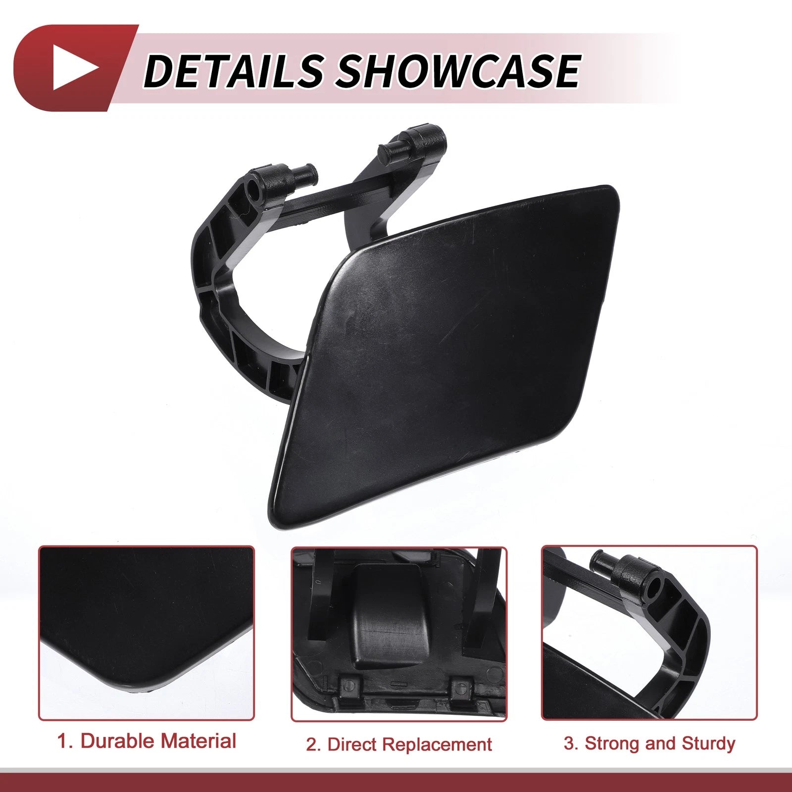 Headlight Washer Nozzle Cover Cap for Mercedes-Benz W221 (2007–2013)