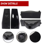 4X Smoke Front Signal and Side Marker Lights for Jeep Cherokee (1984–1996)