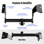 Towing Hitch Receiver Class 3 for Honda CR-V (1997-2001)