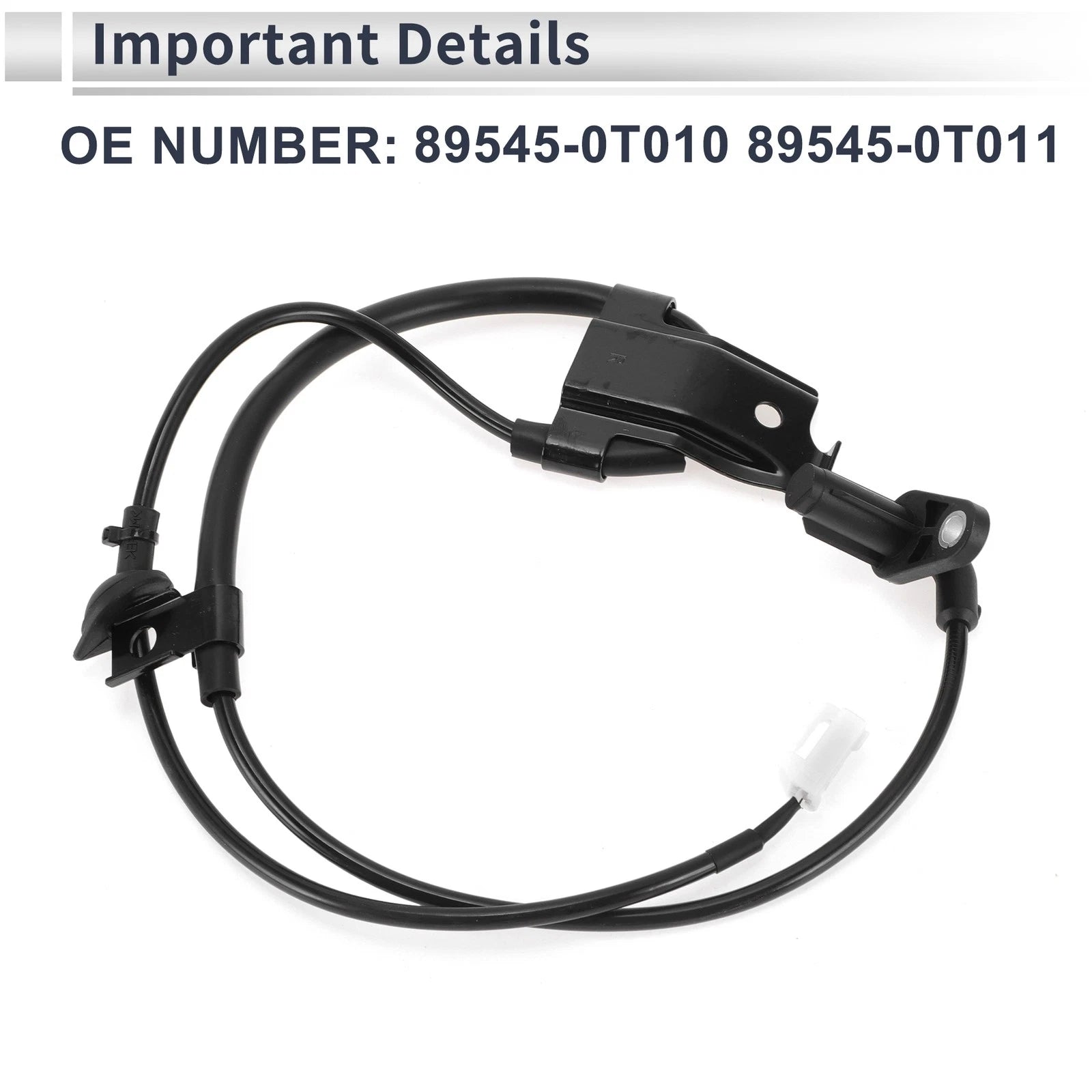 Rear Right ABS Wheel Speed Sensor No. 89545-0T010 for Toyota Venza (2009–2015)