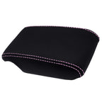 Console Armrest Cover for Lexus IS300 (2001–2005) Carbon Fiber Pink Stitch