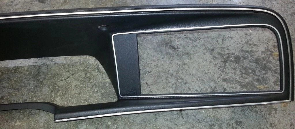 Chrome Instrument Cluster Finishing Panel Bezel for Cougar (1989–1991)