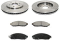 Front Brake Pad and Rotor Kit for Suzuki Equator (2009–2012) QQ119JY