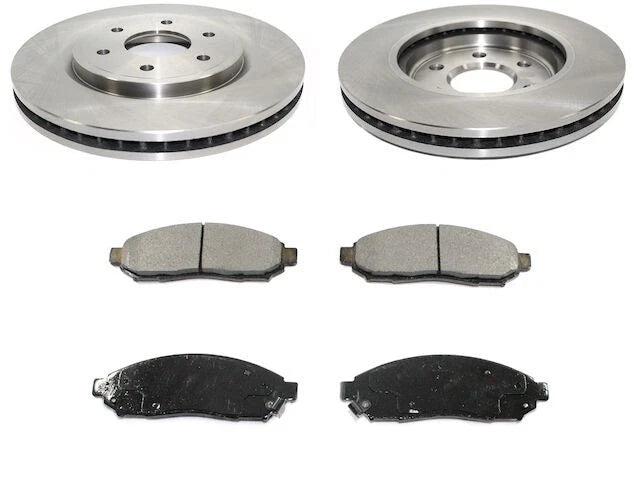 Front Brake Pad and Rotor Kit for Suzuki Equator (2009–2012) QQ119JY