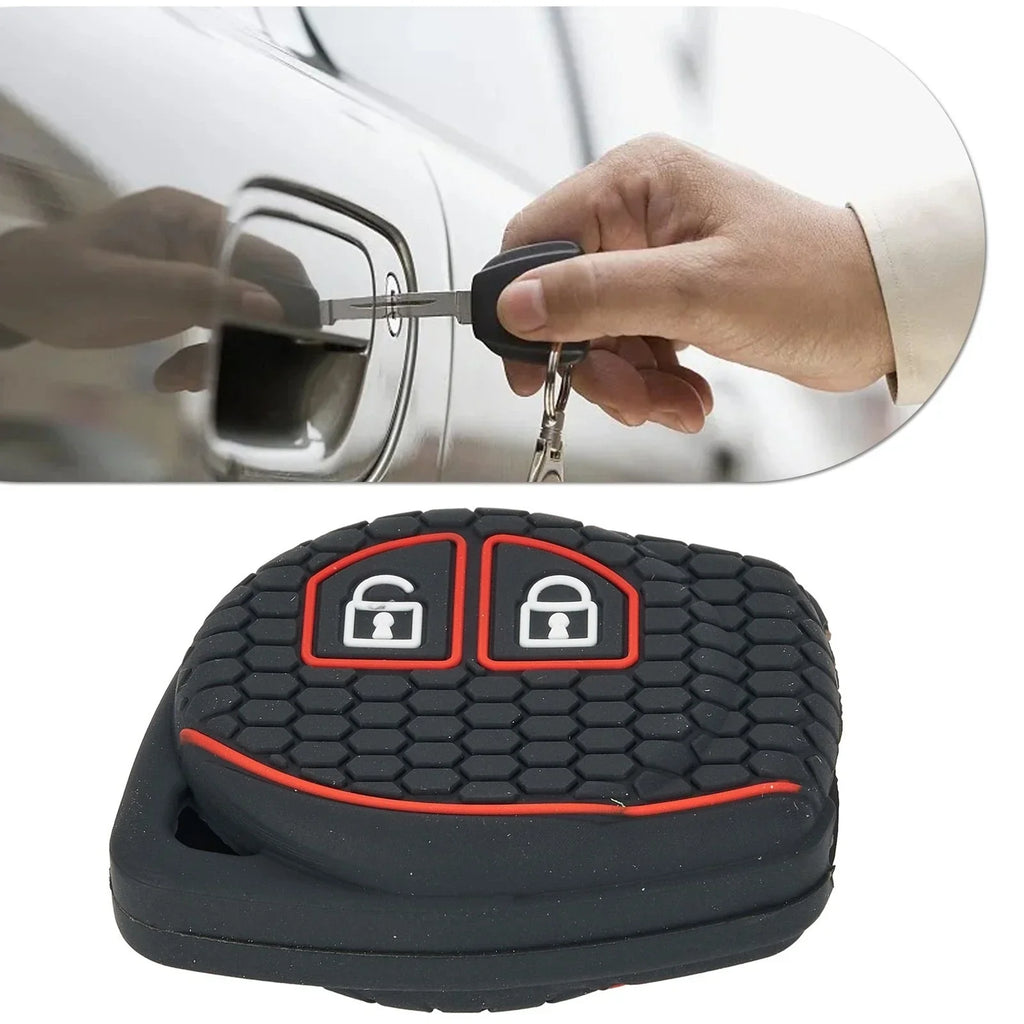 2 x Button Remote Key Cover Case Car Accessories