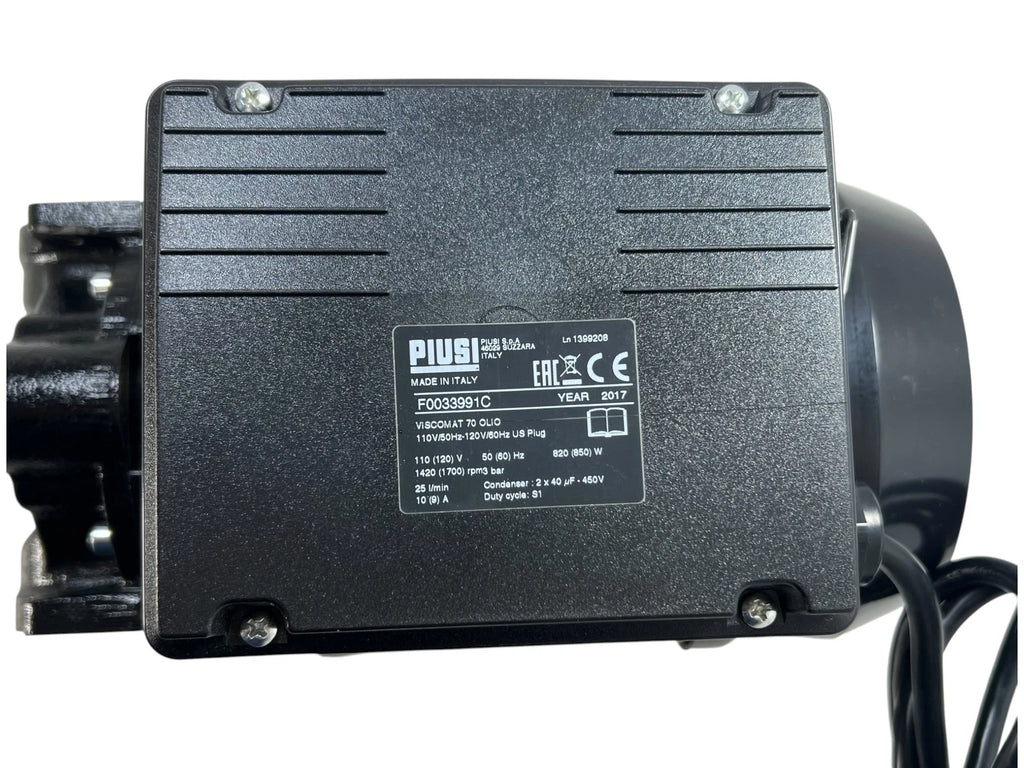 Piusi Viscomat 70 Electric Vane Pump for US Plug (7 GPM, 110/50Hz - 120/60Hz)
