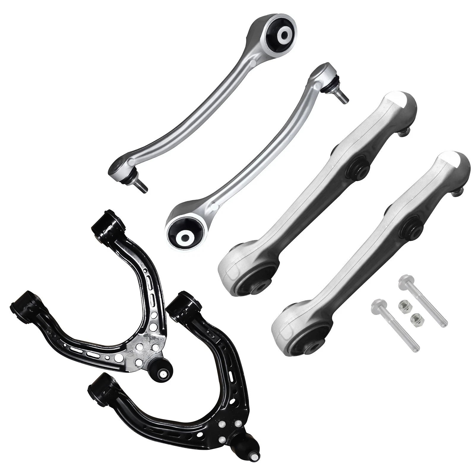 Set of 4 Control Arms w/ Ball Joints for Tesla Model S (2012-2021)
