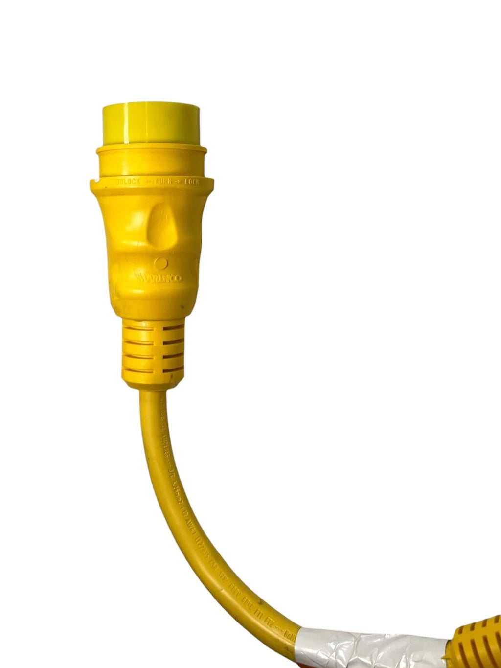 Marinco 121A Pigtail Adapter 50A 125V Male to 30A 125V Female