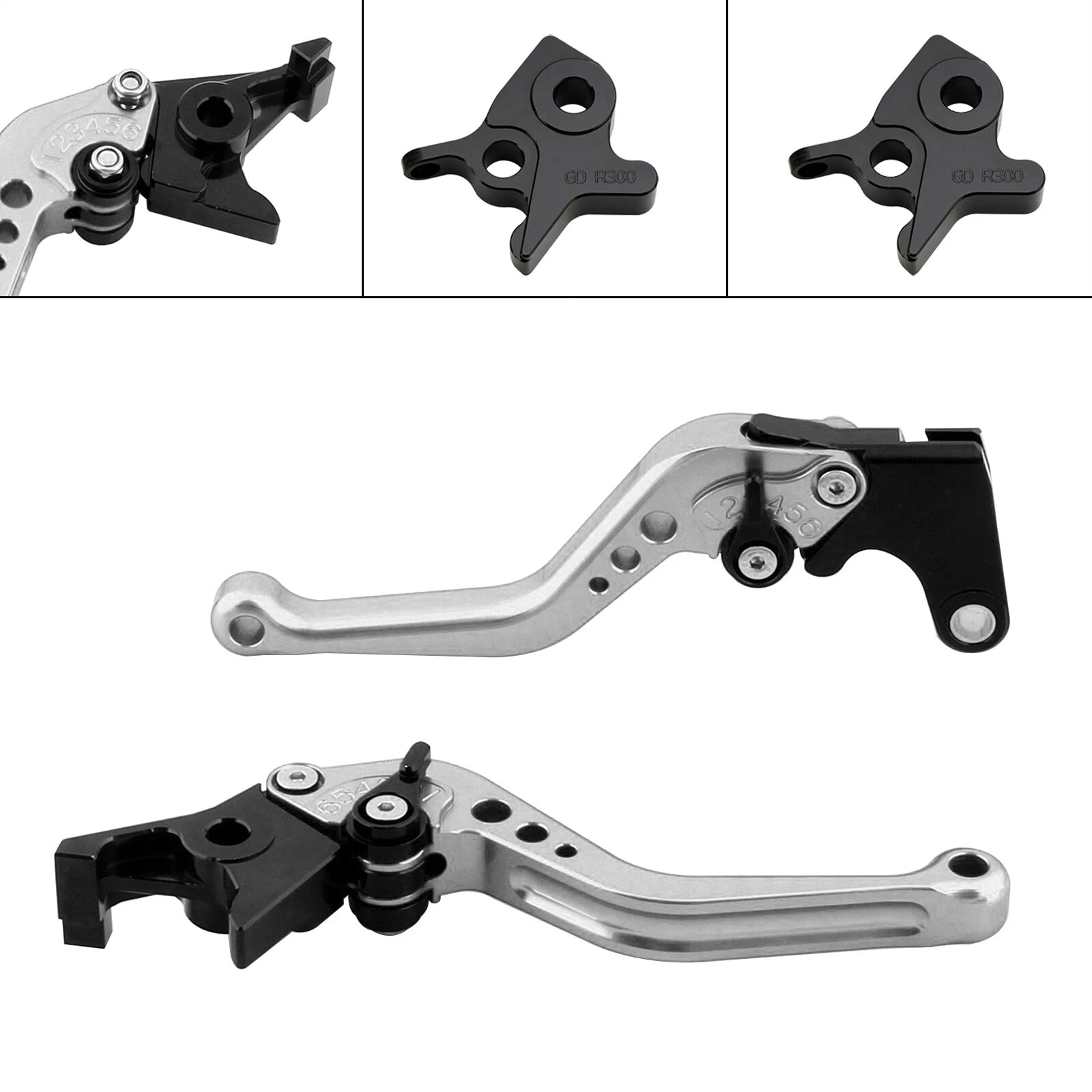 Short Clutch Brake Lever for KYMCO AK550 (2017–2022)