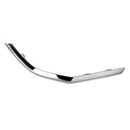 Replacement Smoked Chrome ABS Plastic Rear Driver Side Bumper Cover Molding