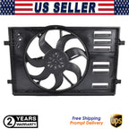 Radiator Fan Assembly with Brushless Motor for VW Golf Jetta (2015–2021) 5QM121203M