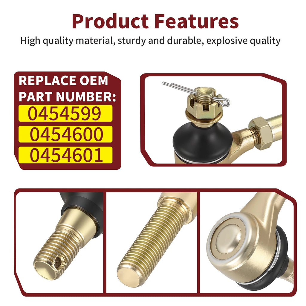 Steering Tie Rod End Kit for Polaris RZR 170 (2009–2021)