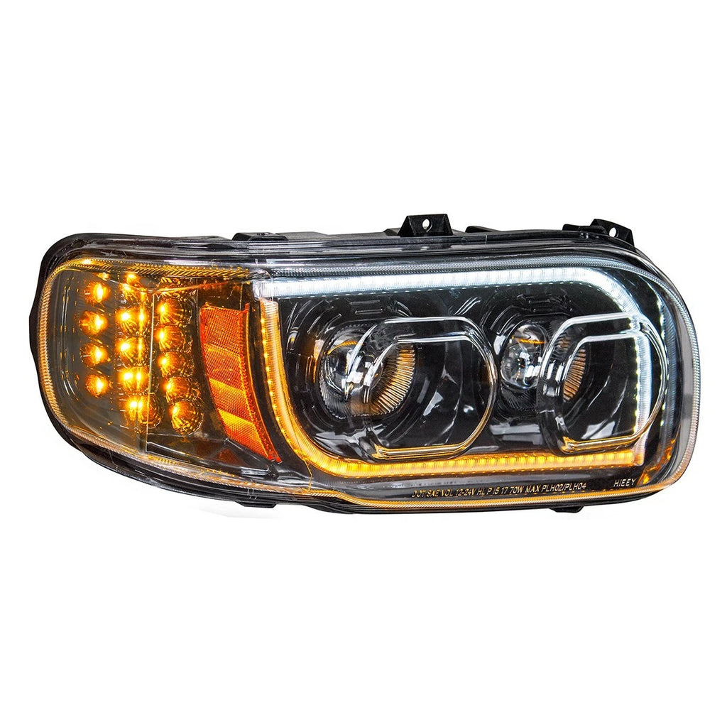 Passenger RH LED Headlight Dual Function LED Halo for Peterbilt 388 389 567 (2014–2023)